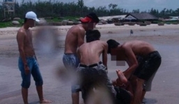 Nhảy xuống kênh bỏ trốn sau khi hiếp dâm bạn nhậu